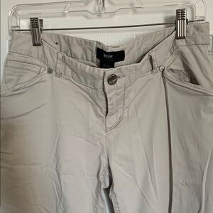 Low rise wide leg pants